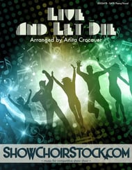 Live and Let Die SATB choral sheet music cover Thumbnail